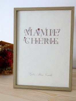 Nos jolis affiches « Mamie Chérie »