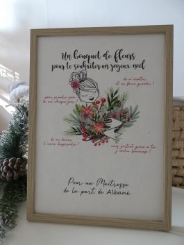Nos jolis affiches Joyeux Noël  «maîtresse/nounou/atsem»