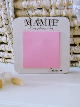 Nos jolis mémo «Mamie et ses petites notes»