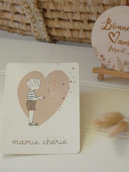 Nos jolis cartes « Mamie chérie »